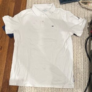 Vineyard Vines White Polo Shirt